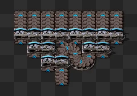 In-game render of the 1 to 8 balancer blueprint