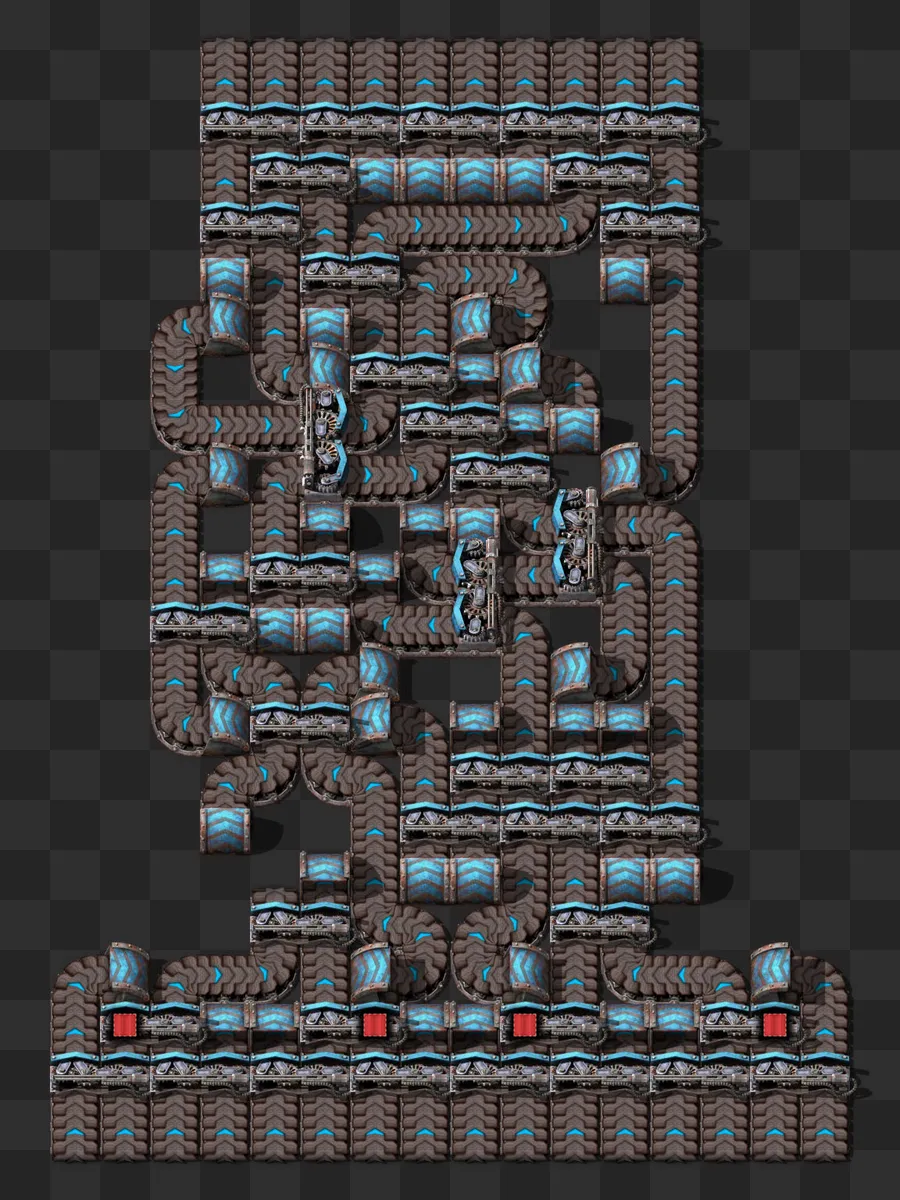 In-game render of the 16 to 10 balancer blueprint