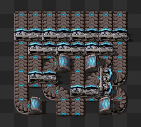 In-game render of the 2 to 8 balancer blueprint