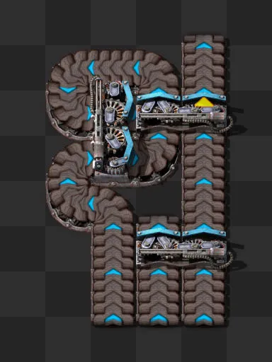 In-game render of the 3 to 1 balancer blueprint