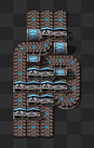 In-game render of the 3 to 3 balancer blueprint