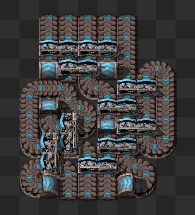 In-game render of the 3 to 5 balancer blueprint