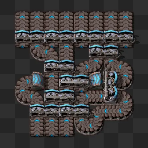 In-game render of the 3 to 8 balancer blueprint