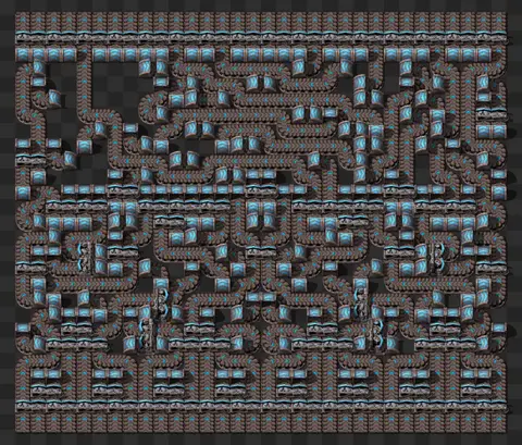 In-game render of the 32 to 32 balancer blueprint