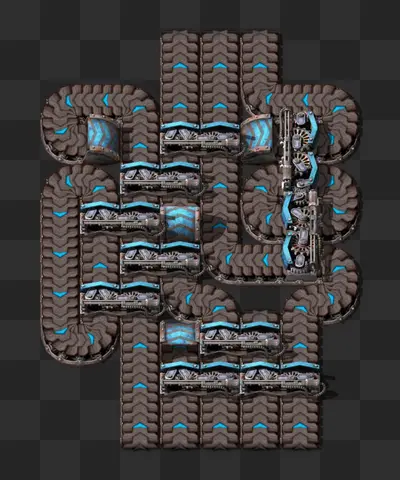 In-game render of the 5 to 3 balancer blueprint