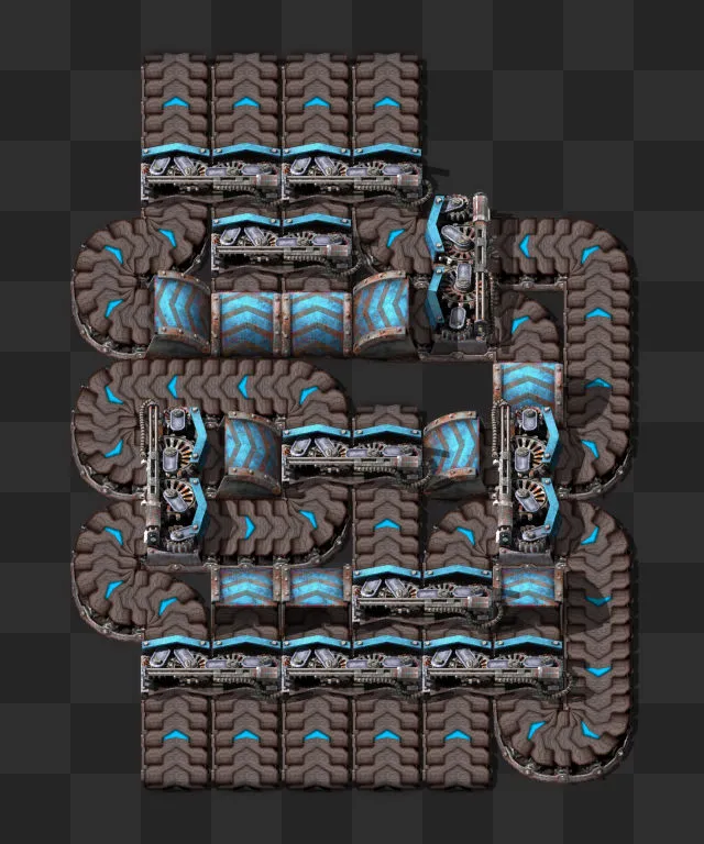 In-game render of the 5 to 4 balancer blueprint