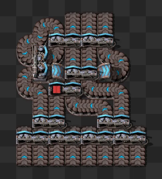 In-game render of the 8 to 3 balancer blueprint