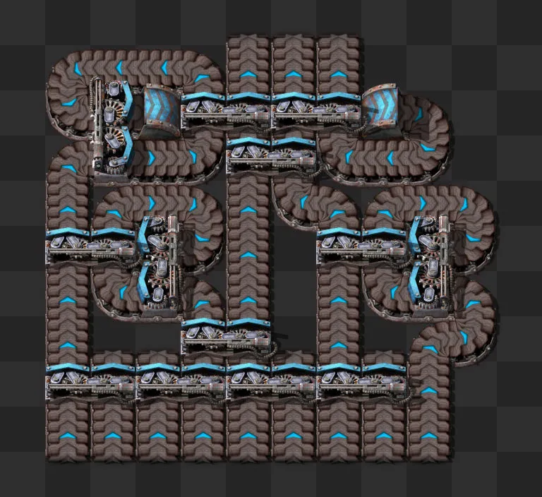 In-game render of the 9 to 3 balancer blueprint