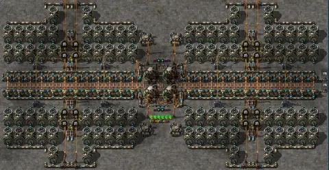 Image of the remotekilla 4 Reactor Setup nuclear plant blueprint
