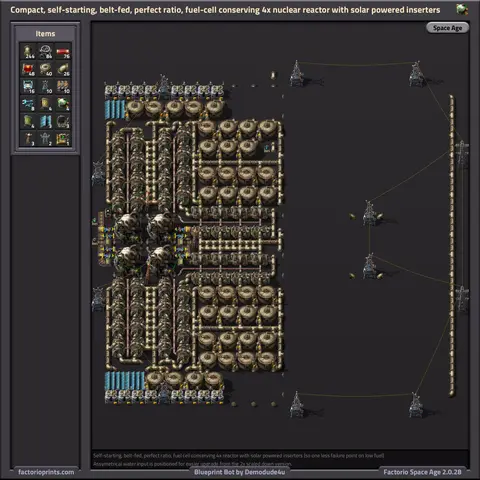 Image of the Kenzi Connor Self-Starting 4x nuclear plant blueprint