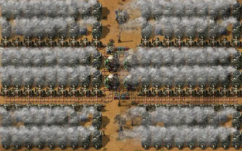 Image of the Lifernal 2x2 Accumulator-Triggered nuclear plant blueprint