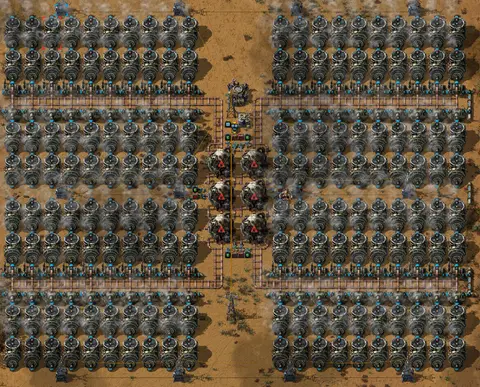 Image of the Lifernal 2x3 Accumulator-Triggered nuclear plant blueprint