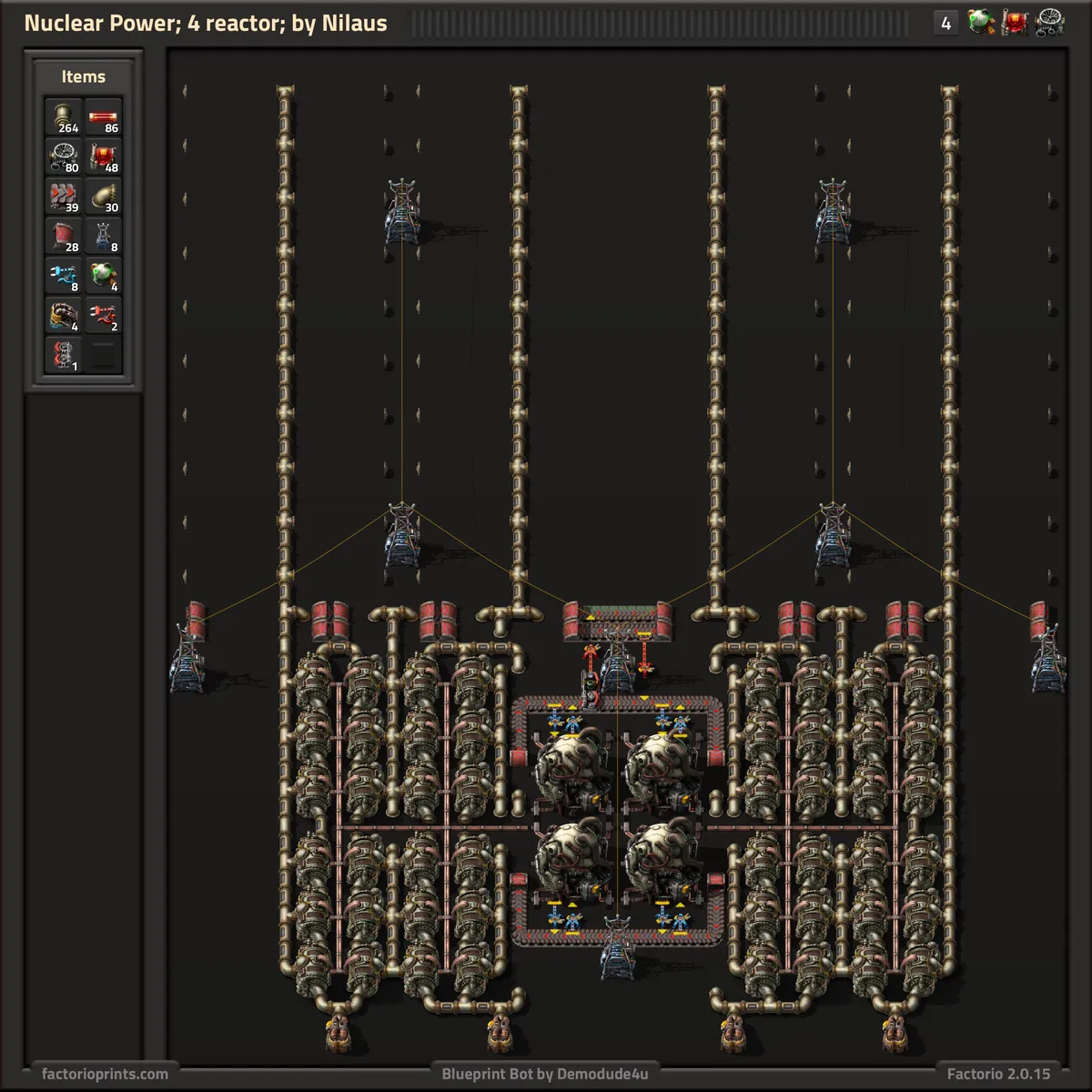 Image of the Nilaus 4 Reactor (Katalysta) nuclear plant blueprint