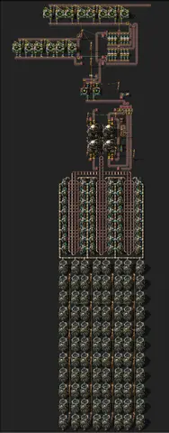 Image of the Alphaero Idora 2x2 with Processing nuclear plant blueprint