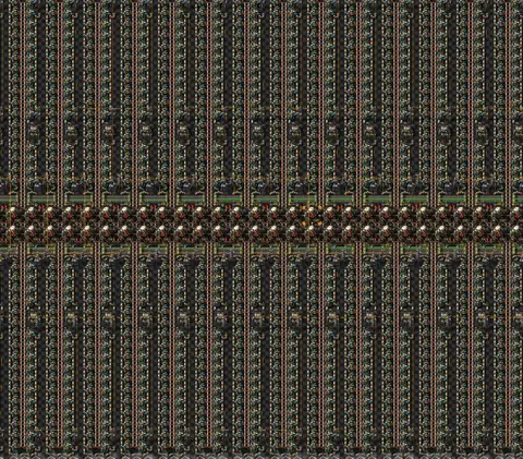 Image of the Jun J Infinitely Tileable nuclear plant blueprint