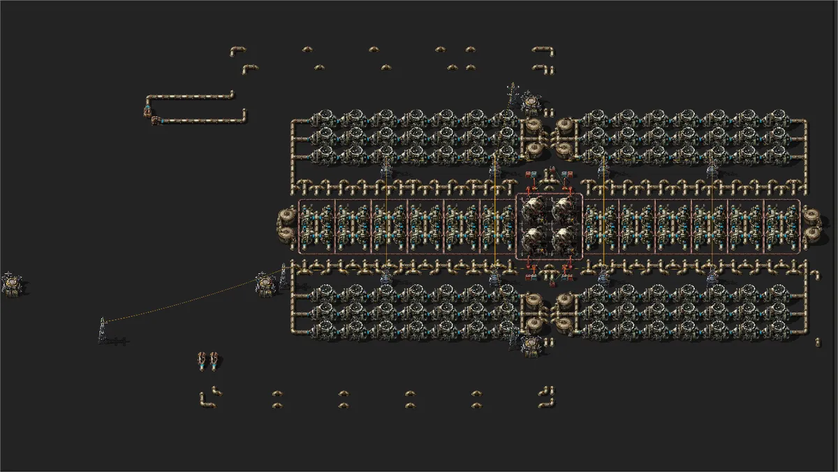 Image of the Ayudante Quad Plant nuclear plant blueprint